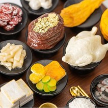지안 제사상 미니어처 납골당 꾸미기 미니어쳐 제사상 장식, 1인상 서예