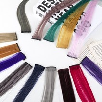 당일배송 똑딱이 붙임머리 브릿지 헤어피스 ac-9365c