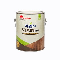 조광페인트 자연N 스테인NEW 3.5L, 백색