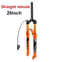 mtb샥 에어샥 Bolany-MTB 자전거 포크 마그네슘 합금 에어 서스펜션 26 27.5 29 인치 32 HL RL100mm, 26er Straight Line