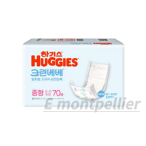 하기스 크린베베 순면감촉 일자형 기저귀 아동공용 중형(5~11kg), 5-11kg/M중형, 630매