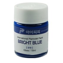 IPP 락카도료 019 브라이트 블루 유광, 단품