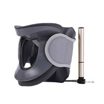 목견인기 목디스트 수동 공기주입식 목 보호대 거북목 목스트레칭 자세교정 척추교정 경추 견인, 힐링파워 쿠션 안마기