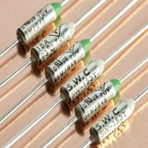 [센서천국] Thermal Fuse 온도퓨즈 써멀퓨즈 SW-1 시리즈 SW-127T 184℃ 10개세트, 10개