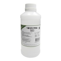 수제나라 자연의숲 식물성무수에탄올, 1개, 500ml