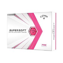 Callaway 갤러웨이 슈퍼소프트 여성용 핑크 골프공, 5개