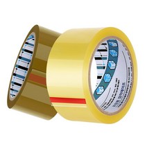 중포장 50M 50P 종이박스테이프 우림 비닐 제작 포장, 황색 50P