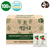 즙쟁이 케일사과즙 100포 실속구성, 케일사과즙/1박스 100포