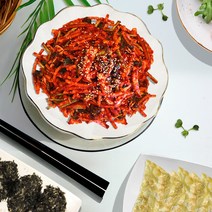 당일발송 대구 반고개 의성무침회 오징어무침회 4~5인 (납작만두 미포함), 1세트, 1420g