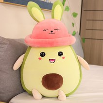 인플루언서 피규어 장난감 투인원 쿠션 도매 과일인형, C04-120CM, T01-변신 아보카도