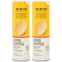 No Brand 노브랜드 감자칩 오리지널 110g x2개(통), 2개