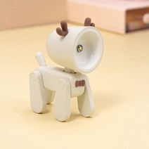 창의적인 LED 귀여운 애완 동물 미니 테이블 램프 작은 야간 조명 생일 선물 눈 보호 학습 데스크탑 장식 기숙사 필수품 150526, LJXC-B01-Cream color_Fawn Shap