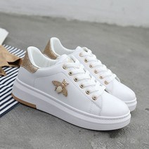 아이엠몽 여성 사계절 데일리 스니커즈 브로치 키높이 운동화 메리오