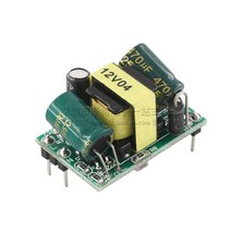 변환기 dc1개/정밀 마이크로 AC AC-DC 220 볼트 5 12 700mA 와트 절연 스위칭 전원 공급 장치 벅 모듈, 01 12V 400MA 5W