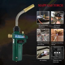 용접 가스 브레이징 버너 가스 용접 토치 납땜 퀜칭 bbq 버너 ce hvac 핸드 토치 자기 점화 mapp 토치 153, 협력사