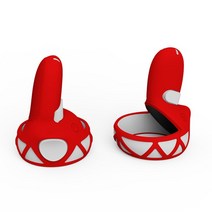 오큘러스 퀘스트 2 VR 터치 컨트롤러용 보호 커버 실리콘 스킨 핸들 그립 액세서리, Red_2, 7.Red