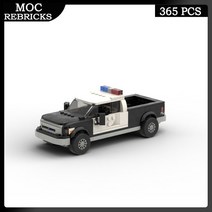 호환 현대 도시 차량 SWAT 경찰 험비 특수 자동차 MOC 빌딩 블록 브릭 WW2 군사 DIY 모델 장난감 어린이, 03 PDF Guide