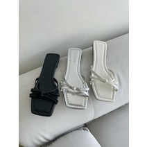 (225-250) 데일리 스퀘어 고퀄리티 가벼움 매듭 쿠션 슬리퍼 1.5cm