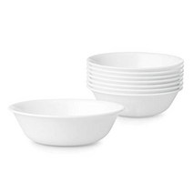Corelle Chip Resistant 볼 세트 8개 Winter Frost White