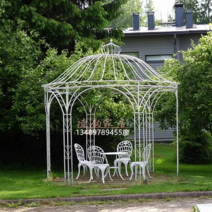 정원 철제 정자짓기 원두막 파고라 원형 북유럽 새장, 직경 3.5mx3.1m높이