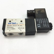 3V210-08-NC 3V210-08-NO 3V210-08 3V210-06 AIRTAC 공압 솔레노이드 밸브 3V210 시리즈, 3V210-06-NO-F 12V