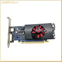 비디오 카드 기존 AMD Radeon HD 7570 HD7570 1G 게임 그래픽 카드 D5 128bit 나이프 카드 DVI + DP 4K PCI, 한개옵션0