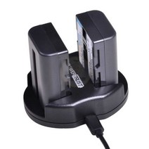 소니배터리 호환 소니 알파 A58 A57 A65 A77 A99 A900 A700 A580 A560 A550 A850 용 배터리 USB 충전기 1X NP-FM500H NP FM500, 02.2Pc