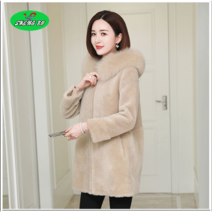 SHENGB여성 뽀글이 점퍼 퍼 자켓 후리스 빅사이즈 기모SB