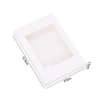 투명 PVC 창 DIY 캔디 쿠키 크래프트 종이 상자 6 개 선물 패키지 결혼식 축제 생일 장식 호의, 04 Z04