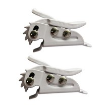 스노우보드바인딩 원터치 픽서 스노우보드 데크 부츠2개/대 화이트 스노우 보드 바인딩 래칫 발가락, 02 Small