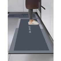 깔끔한 주방 바닥 매트 미끄럼 방지 피로예방 매트, 100cm-160cm, Y