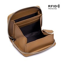 초등학생지갑 일본식 동전 지갑 가죽 R-fid 도난 방지 브러시 남성과 여성 지퍼 보관 분류