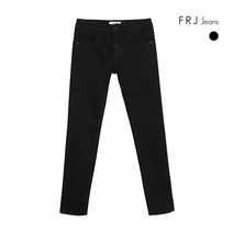 [FRJ] 남성 블랙 테이퍼드핏 데님팬츠(F97M-DP961A)