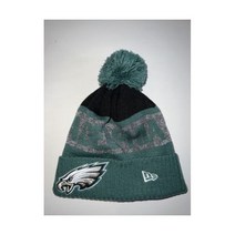 새상품 택있음 뉴에라 성인용 NFL 필라델피아 이글스 사이드라인 2020 니트 폼 모자 그린 $25