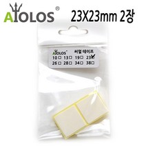 [RA㏓] AiOLOS 써멀 테이프 23x23mm 2장 써멀패드 열전도 쿨러 튜닝 써멀잎 PC ▷_§Ea, 《본상품》