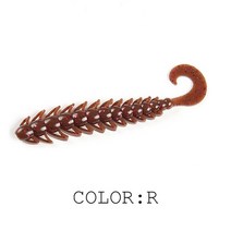 Supercontinental-소프트 인공 낚시 미끼 G 테일 움직이는 베이스 인조, 30pcs, [21] R