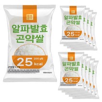 빼빼곤약 알파발효곤약쌀 200g x 10팩 (100g당 12.5kcal), 10개
