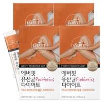 내츄럴플러스 에버핏 유산균 다이어트 14포 / 모유유래 유산균 가르시니아, 4개