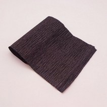 꽃다발포장지 꽃자재 예븐 꽃 포장지 부자재 15*250cm 장식 종이 접기 주름 크레이프 공예 DIY 만들기 포장 스크랩북 파티 배경, Black