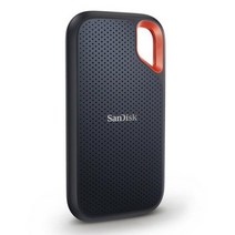 샌디스크 외장 SSD E61 익스트림 포터블 대용량 고성능 + 파우치 케이스, 1TB, 블랙, 블랙