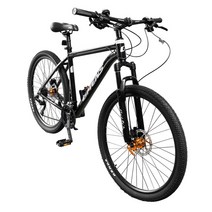 [블랙프라이데이 세일] MTB 27.5인치 24단 유압디스크 자전거 | 2026년형 알루미늄 학생용 출퇴근용 지멘스 스텔라, 1개, 175cm, [조립완료] 데저트골드