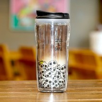 TBL 투명 텀블러 휴대용 물통, Skull_텀블러 문구변경, 500ml