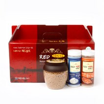 노을빛소금 천일염 흑마늘소금 꽃게소금 세트, 천일염200g + 꽃게소금200g + 흑마늘400g