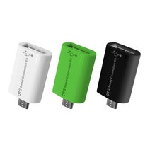 칼론 마이크로 5핀 USB OTG 젠더, 블랙