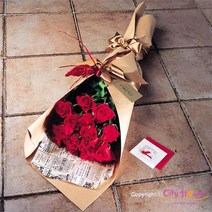 [cityflower 꽃다발] 러브발라드/생일선물 프로포즈 기념일 졸업식 축하선물/전국당일배송 꽃배달