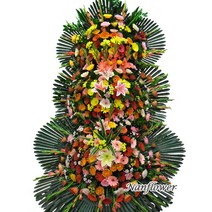 난플라워 축하화환 정품1호 전국당일배송 결혼식화환 개업축하화환 결혼화환 3단화환 연중무휴 1566-3362