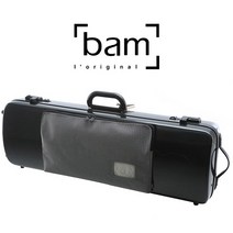 BAM 뱀 카본 블랙 사각 포켓 바이올린 케이스 프랑스 정품
