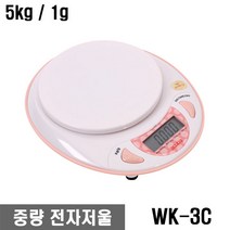 아쿠바 전자저울 주방저울 업소용 가정용 5kg WK-3C 검정필