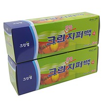 크린랲 크린 알뜰 지퍼백, 20개