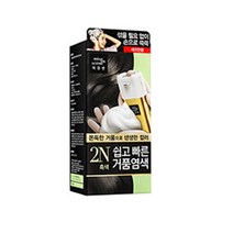 미쟝센 쉽고빠른 거품 염색약, 2N(흑색), 1팩